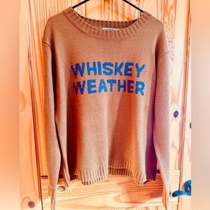 Whiskey Weather Brown Sweater by Panache Apparel.